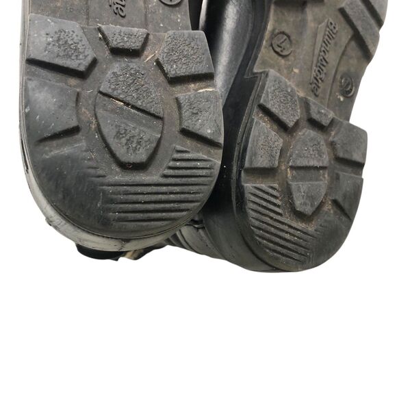 Blundstone Distressed Unisex Chelsea Boots Rustic Black Size 4 W/6 Mail Scuffed - Picture 14 of 15